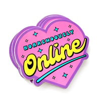 Image 4 of Horrendously Online Sticker