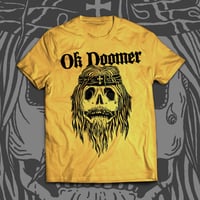 T-Shirt "Ok Doomer" Jaune
