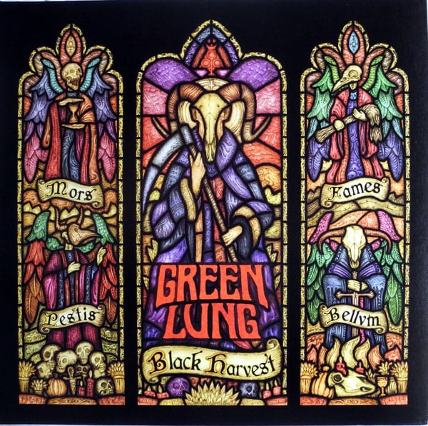 Image of GREEN LUNG - Black Harvest LP 
