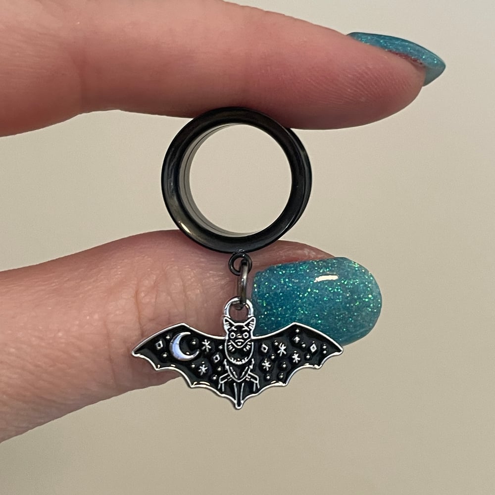 Image of Celestial Bat Tunnel Dangle (sizes 4g-2")