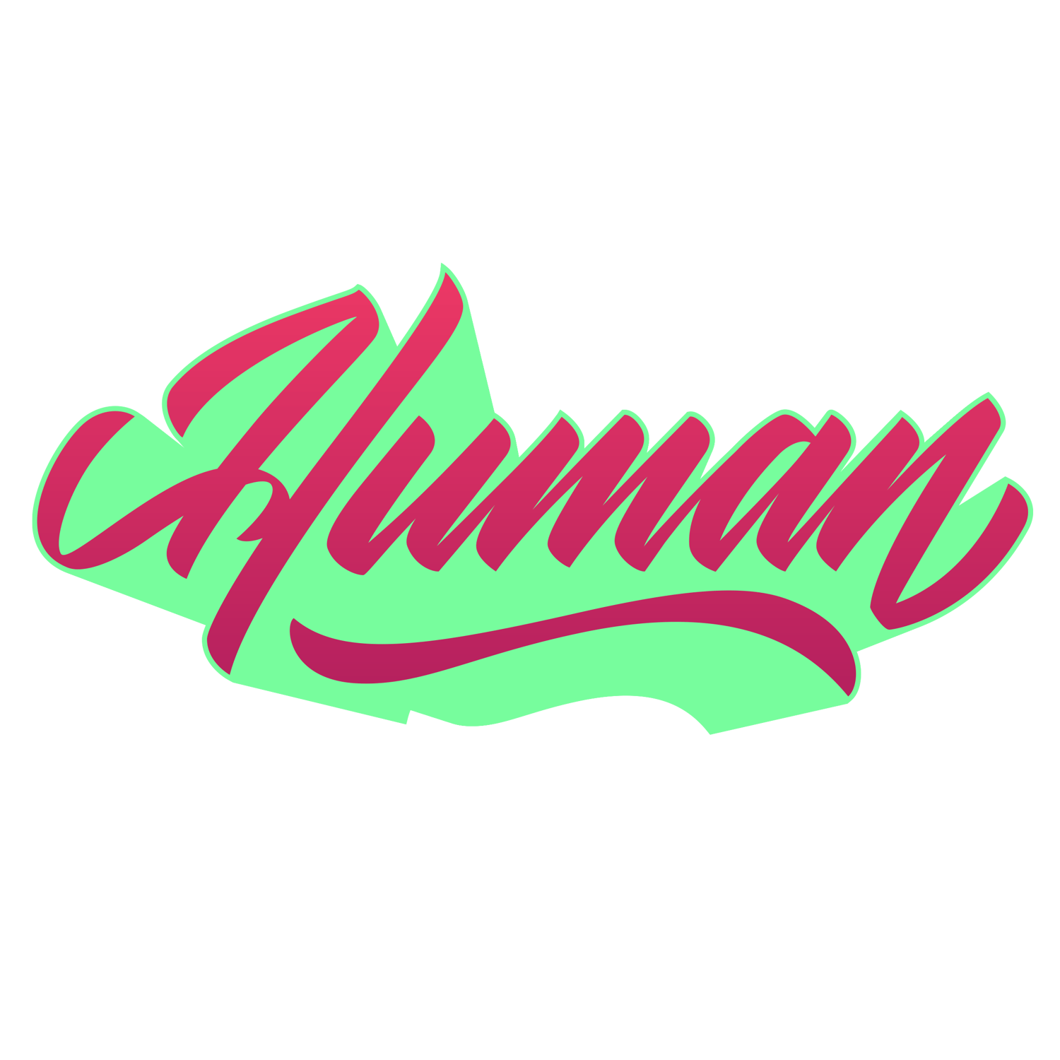 Human | Harun Zankel lettering