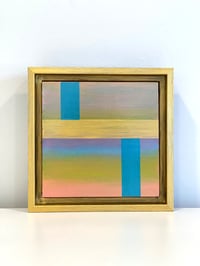 Image 1 of "MY WINDOW OF PERSISTENCE (II); 6X6 INCHES; ACRYLIC ON WOOD