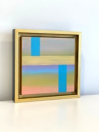 Image 2 of "MY WINDOW OF PERSISTENCE (II); 6X6 INCHES; ACRYLIC ON WOOD