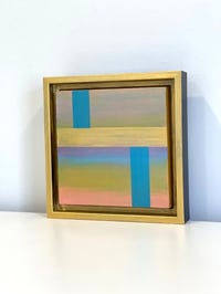 Image 3 of "MY WINDOW OF PERSISTENCE (II); 6X6 INCHES; ACRYLIC ON WOOD