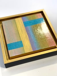 Image 5 of "MY WINDOW OF PERSISTENCE (II); 6X6 INCHES; ACRYLIC ON WOOD