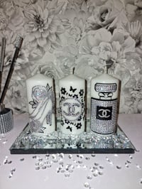 Image 1 of BUTTERFLY CC CANDLE SET