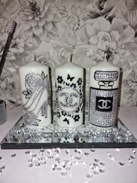 Image 2 of BUTTERFLY CC CANDLE SET