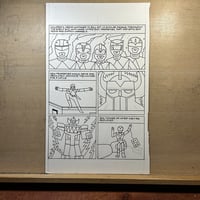 THE HE-MAN EFFECT original art: POWER RANGERS