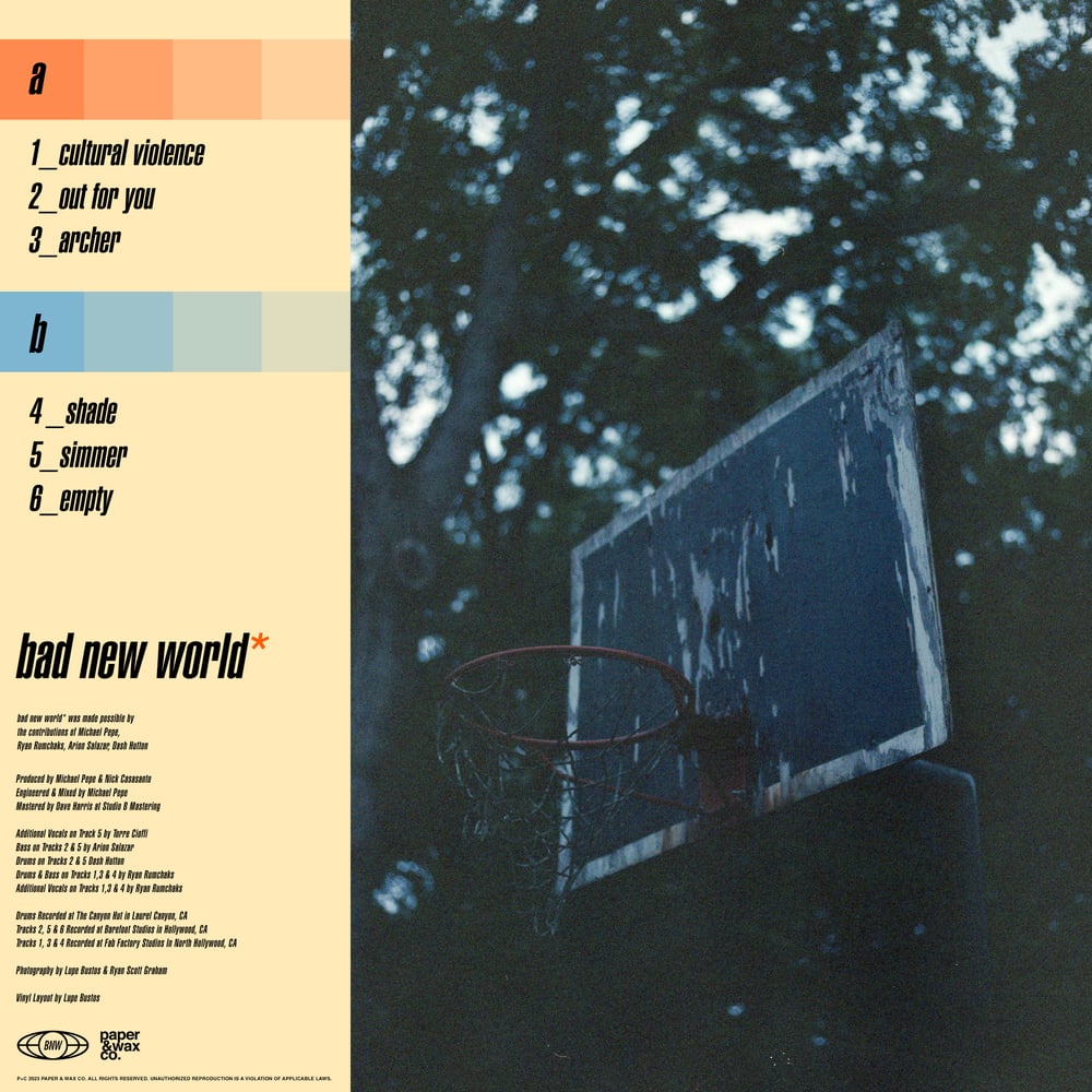 Bad New World - S/T 12"