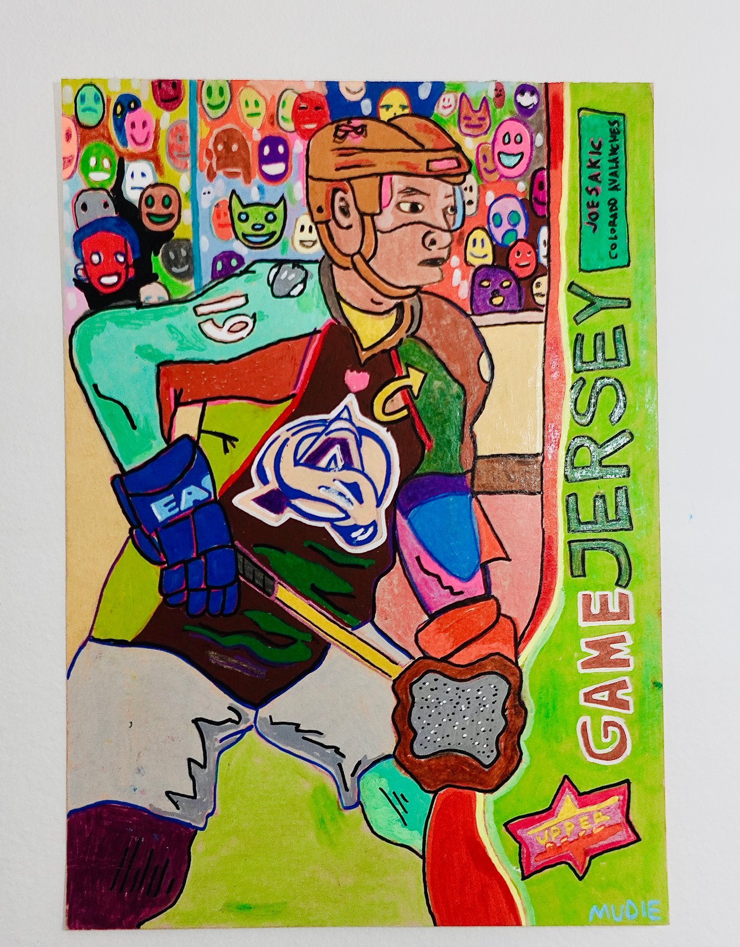 Image de Joe Sakic Game Jersey artwork original