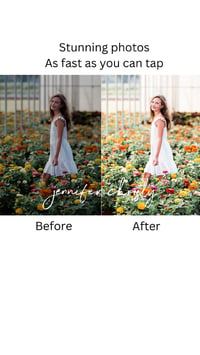 Image 1 of Light & Airy Mobile Lightroom Preset