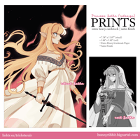 Image 1 of Princess Zelda (Redesign) Prints