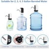 Electric Portable Water Dispenser Pump for 5 Gallon Bottle Usb Charge With Extension Hose 