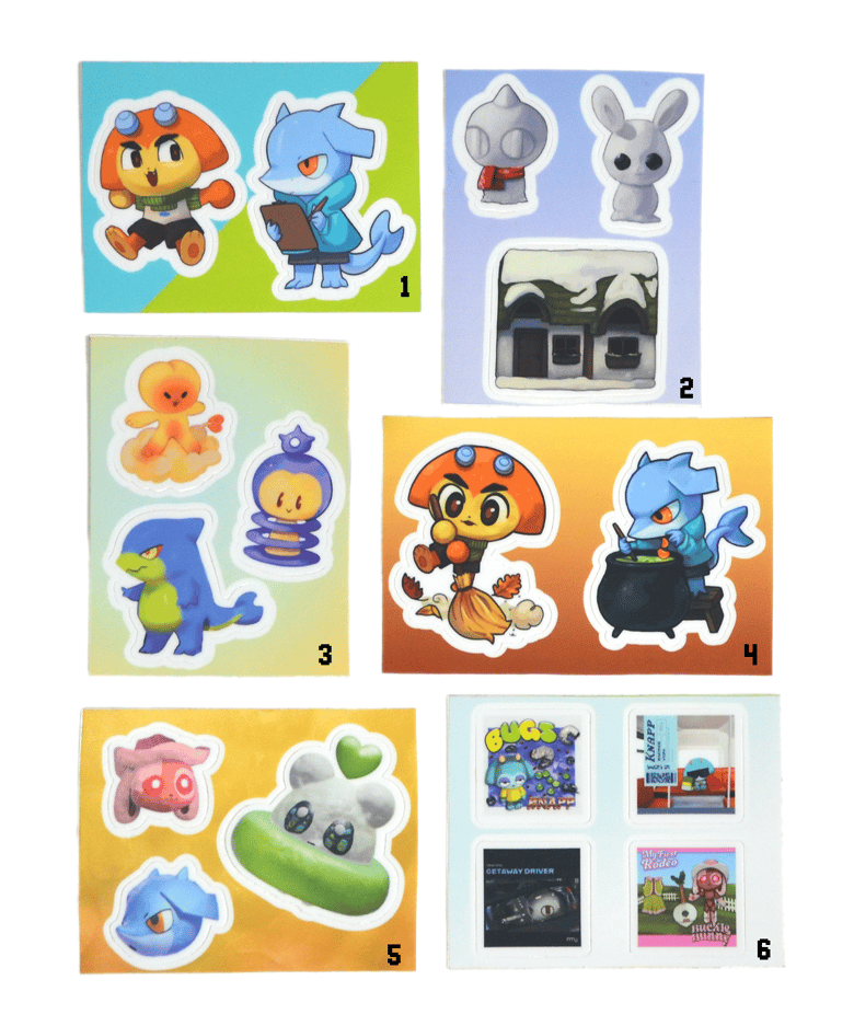 Image of Sticker Sheets