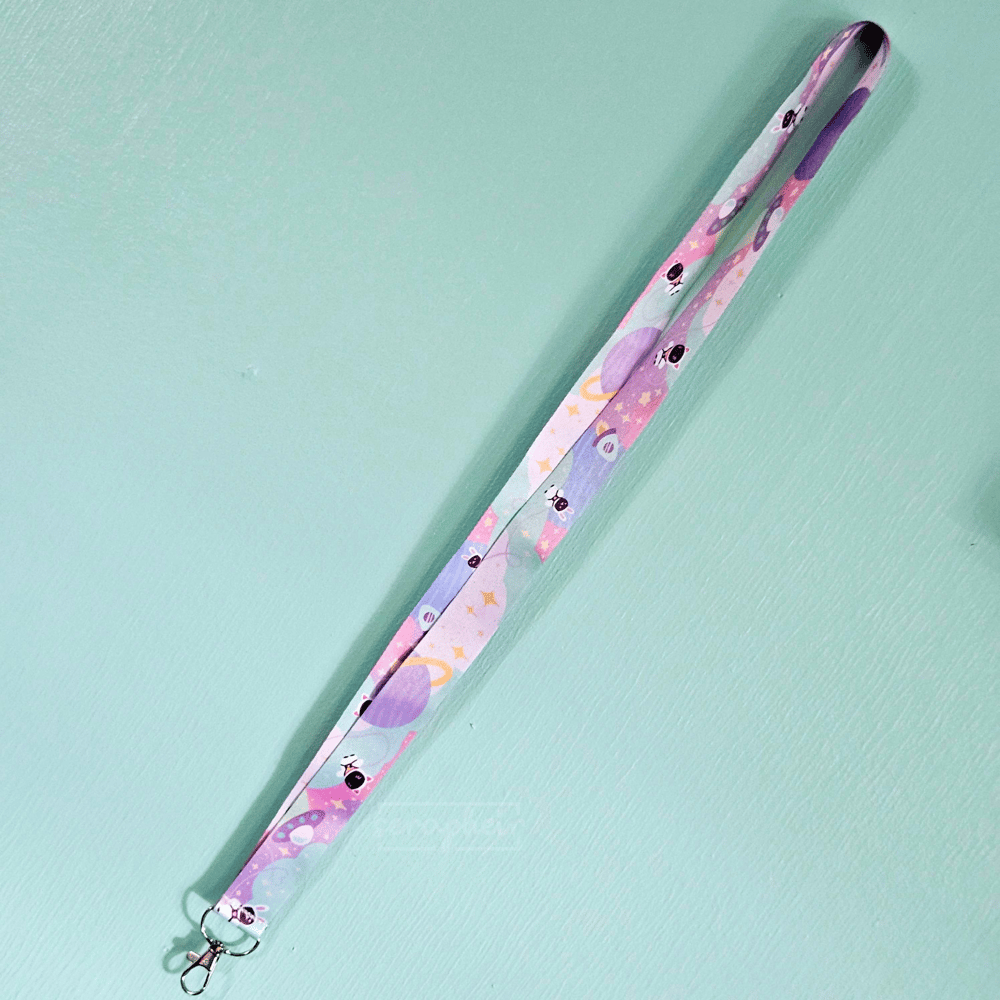 Image of Pastel Galaxy - Lanyard