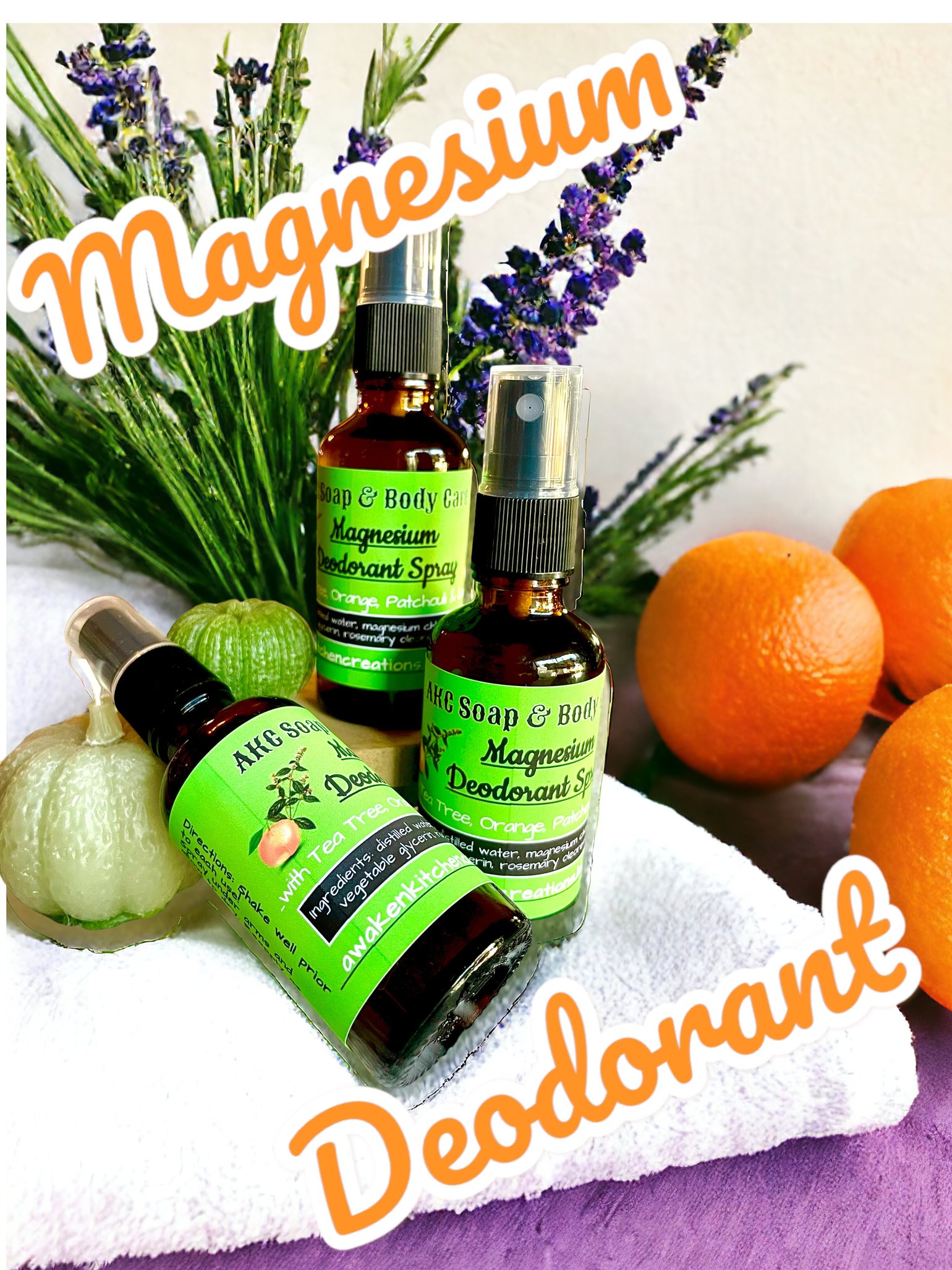 Image of New! Magnesium Deodorant Spray 