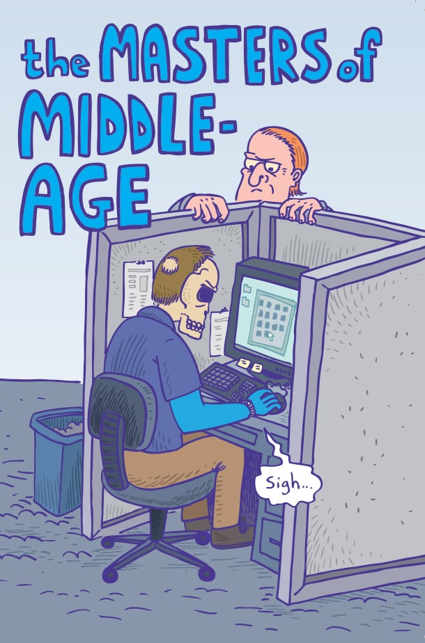 The Masters of Middle Age - Comic Book