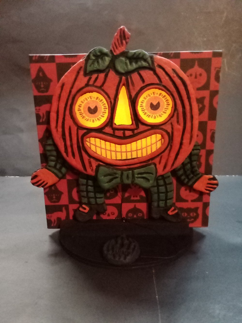 Vintage Inspired Jumping Jack O' Lantern