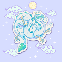 Sky Dragon Sticker