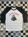 Grim Reaper Raglan 3/4 Sleeve Shirt