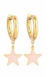 beverly star dangle earrings