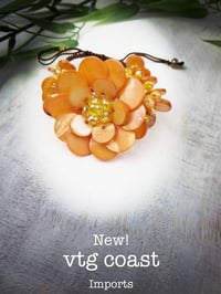 Image 1 of Yellow Shell Bracelet