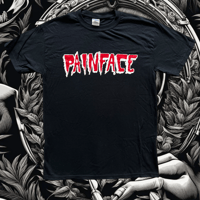 The ORIGINAL PAINFACE Logo T-shirt Red Imprint