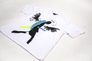 Image of LFR - BLACK ANGEL OVERSIZED TEE - WHITE