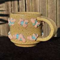 Image 1 of Blue/Pink Amoeba Mug