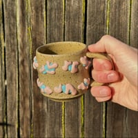 Image 4 of Blue/Pink Amoeba Mug