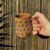 Curvy Brown Mug