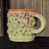 Image 1 of Jade/Orange Mug