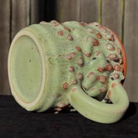 Image 3 of Jade/Orange Mug