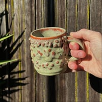 Image 4 of Jade/Orange Mug