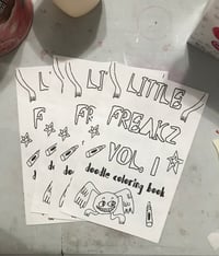 Image 2 of Little Freakz Coloring Book