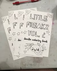 Image 2 of Little Freakz 2 Coloring Book