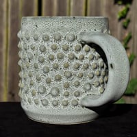 Image 1 of Black/White Dotted Mug