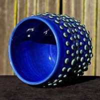 Image 2 of Cobalt Dotted Cup 1