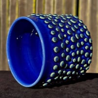 Image 2 of Cobalt Dotted Cup 2