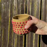 Image 4 of Red Dotted Cup 2