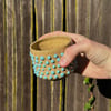 Blue Dotted Cup 1