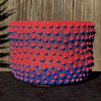 Image 1 of Red/Blue Dotted Planter 2