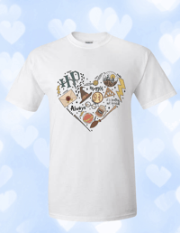 Image 2 of Potter Heart White Shirt