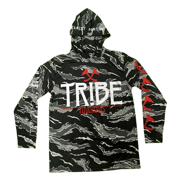 Image of The Motto (Tiger Camo), Dri-Fit Hoodie