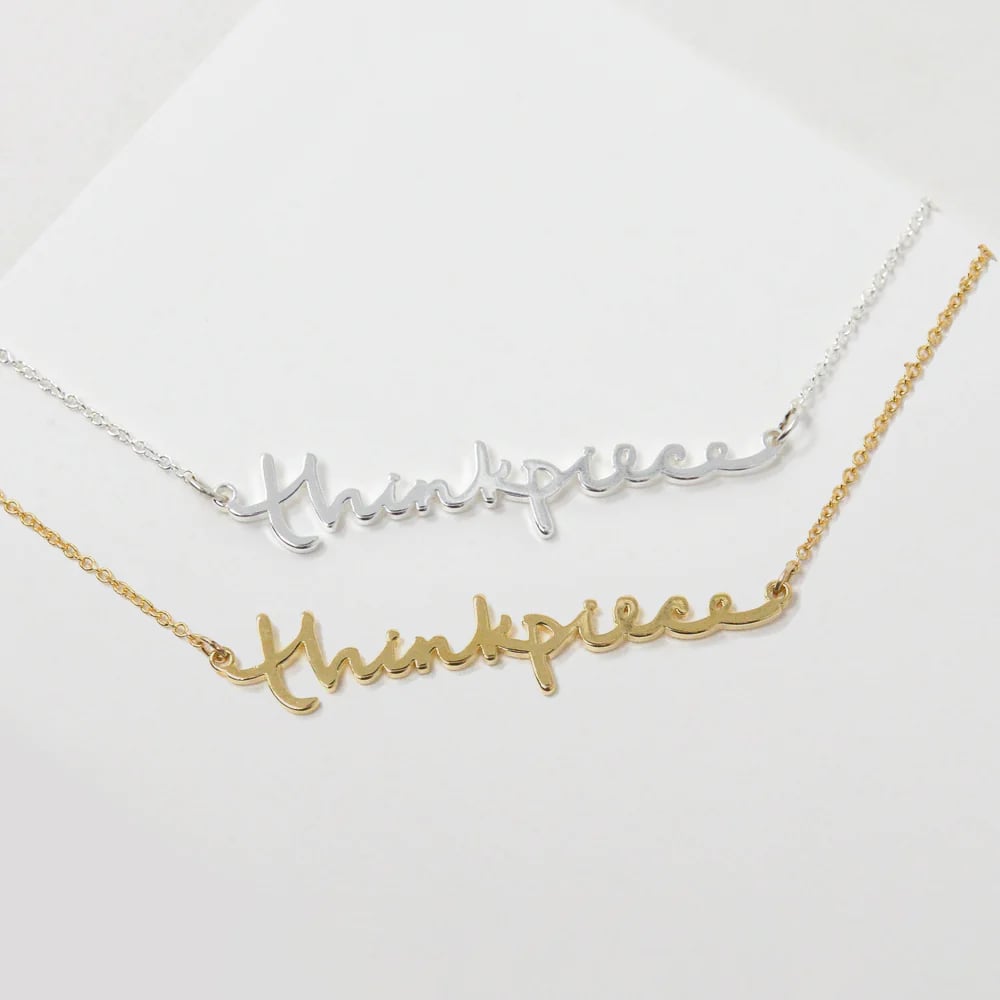 Image of Dessa - Thinkpiece necklace