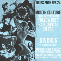 Mouth Culture & Supports - 29/2/2024