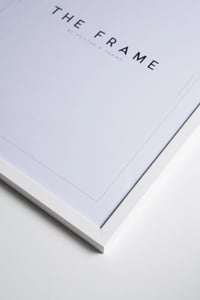 Image 1 of Frame- White Wood