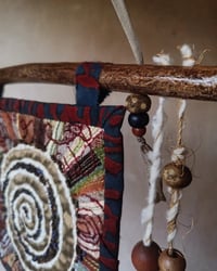 Image 4 of SACRED SPIRAL • Textile Wall Art Hanging