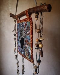 Image 4 of SACRED HAND • Textile Art Wall Hanging