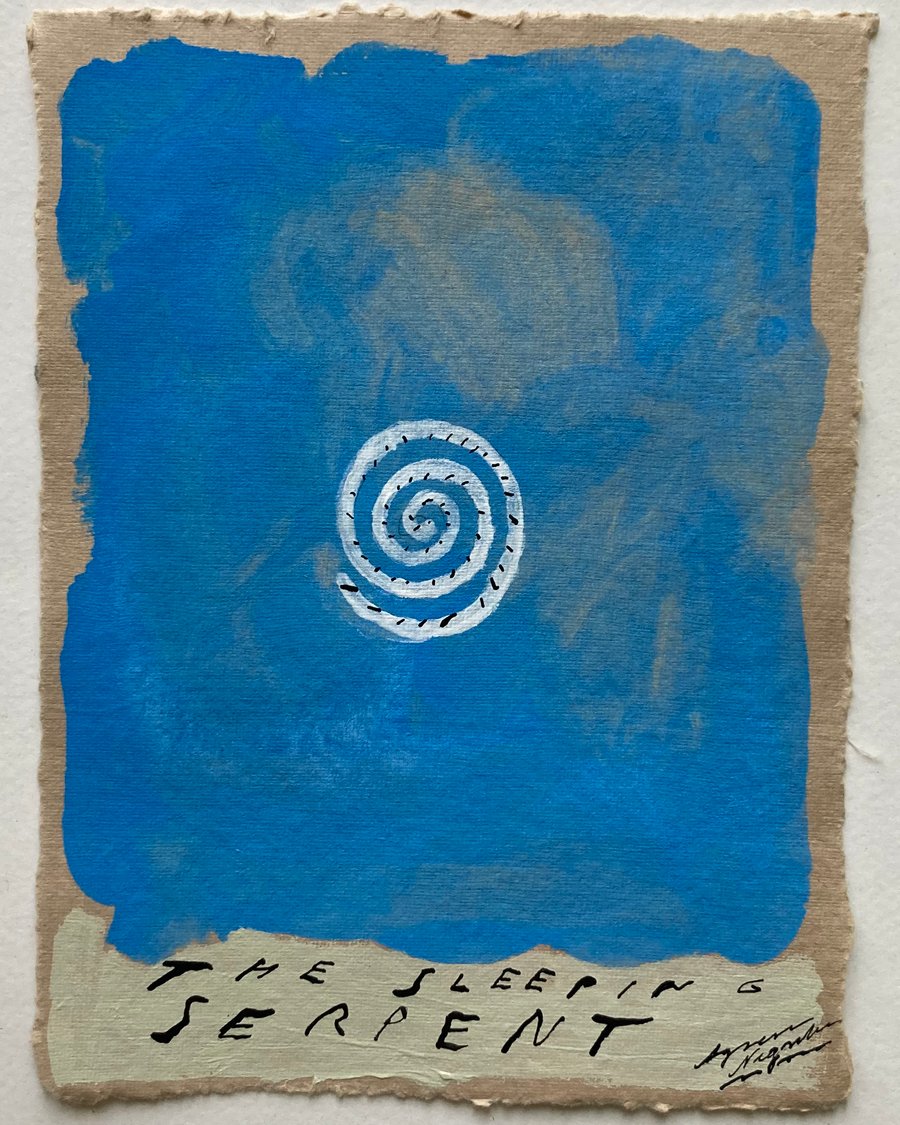 Image of Meditation Series / Original painting 'The Sleeping Serpent'
